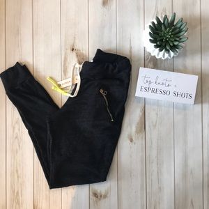 Sundry Dark Charcoal/Black Jogger Pants